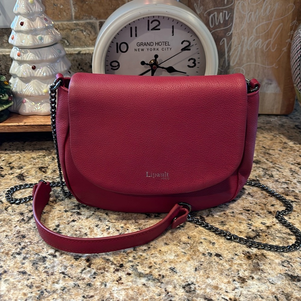 Lipault Ruby Saddle Bag